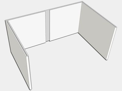 Hidden Mount 0.027" Aluminum Downspout Strap
