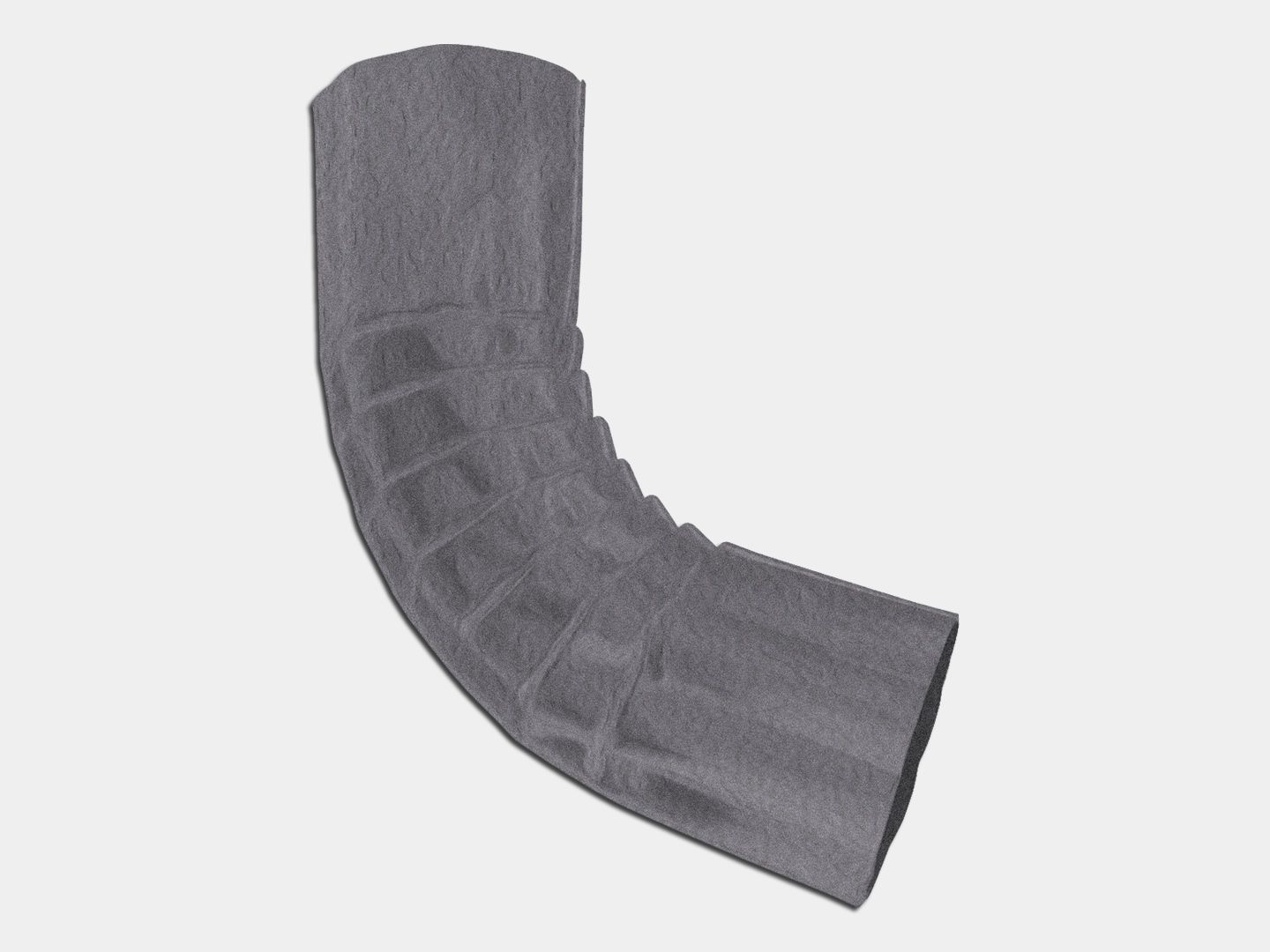 Round Corrugated Lead Coated Copper Elbow