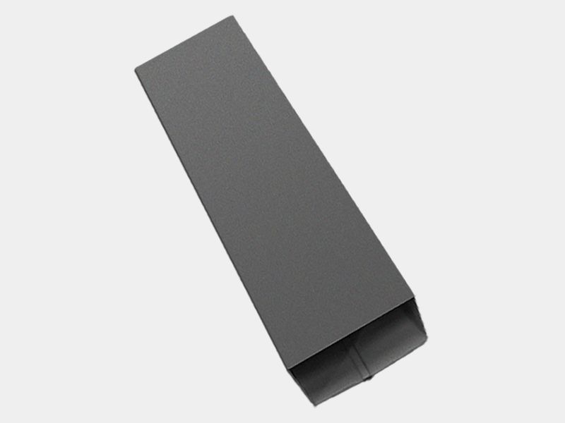 Plain Square Bonderized Steel Downspout (Paint Grip)