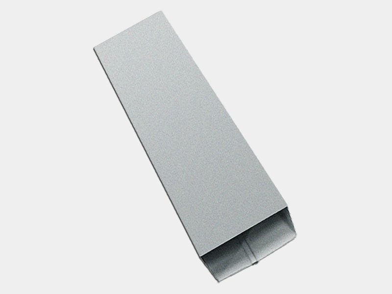 Plain Square G90 Galvanized Steel Downspout