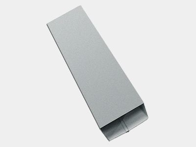 Plain Square Freedom Gray Downspout Plain Square Freedom Gray Downspout