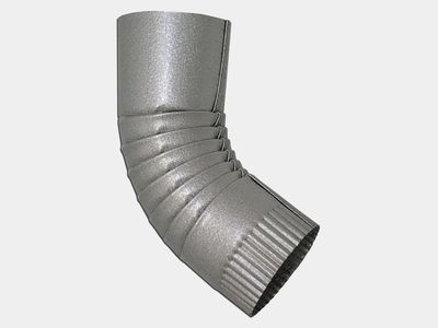 Plain Round G90 Galvanized Steel Elbow Plain Round G90 Galvanized Steel Elbow