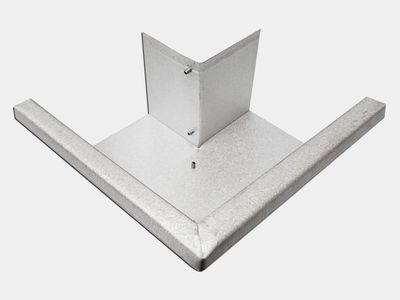K-Style Galvalume Plus Gutter Outside Miter