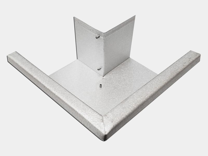 K-Style Galvalume Plus Gutter Outside Miter