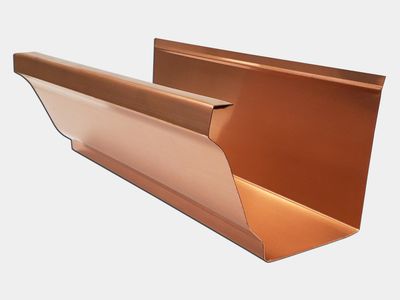 Copper K-Style Gutter / Ogee Gutter Copper K-Style Gutter / Ogee Gutter