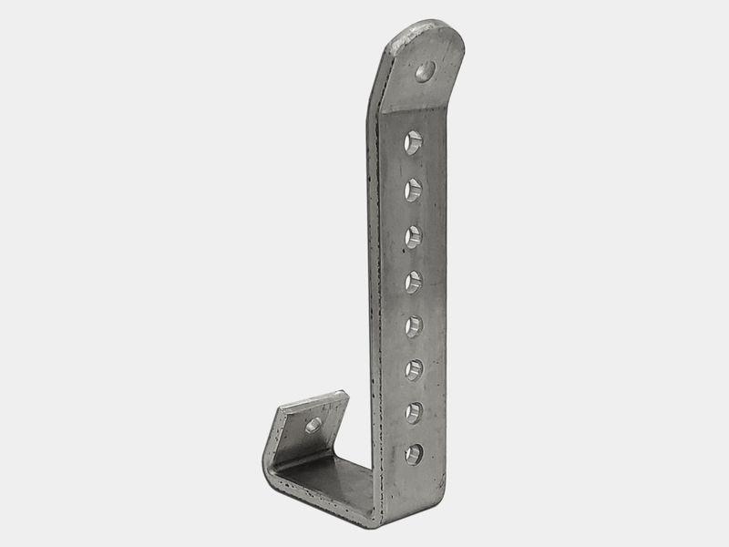 Heavy Duty Aluminum Gutter Wedge for Angled Fascia Heavy Duty Aluminum Gutter Wedge for Angled Fascia