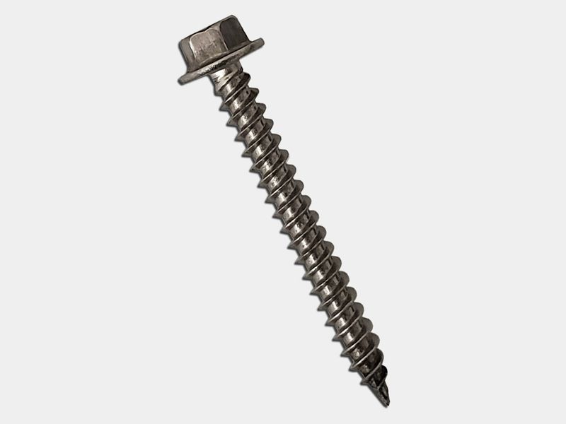 Stainless Steel #9 Hex Head Sharp Point Wood Screws Stainless Steel #9 Hex Head Sharp Point Wood Screws