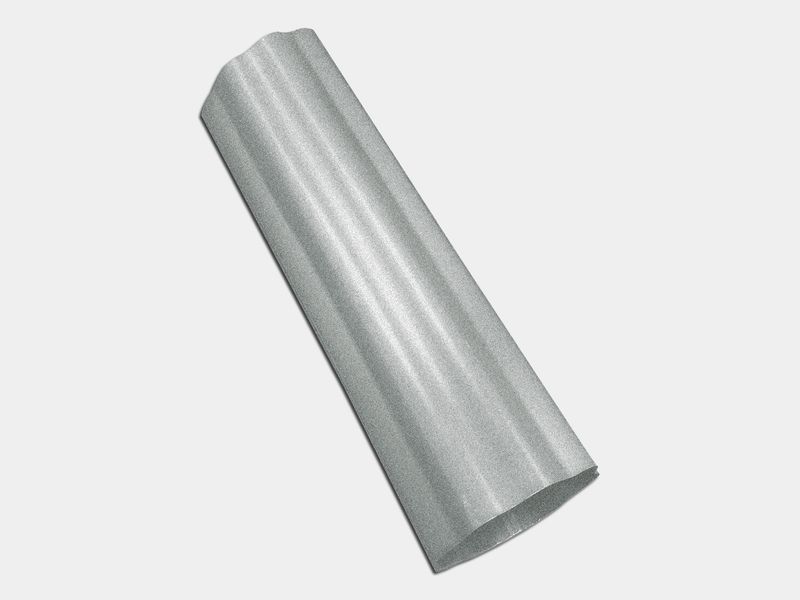 Round Corrugated Galvalume Plus Downspout