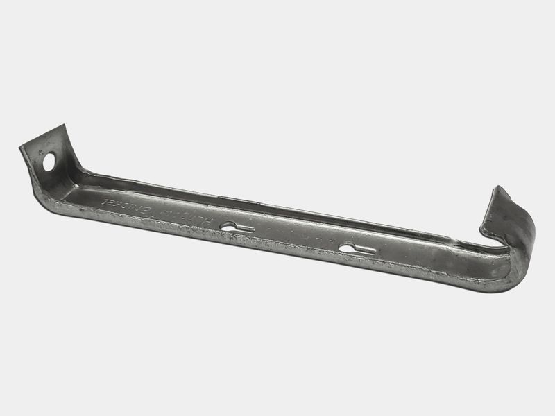 Galvanized Steel Hidden Gutter Hanger - No Clip and Screw Galvanized Steel Hidden Gutter Hanger - No Clip and Screw