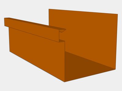 A-Style Commercial Box Gutters