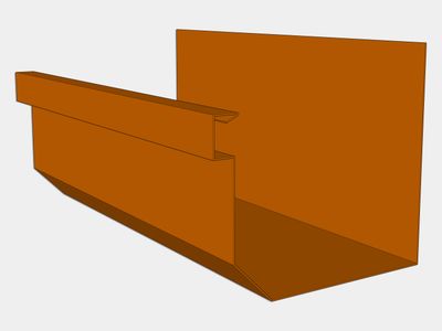 D-Style Residential Box Gutters