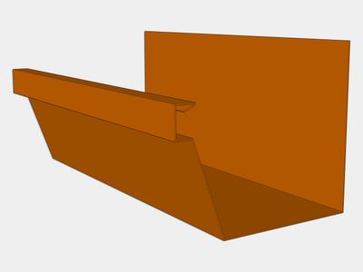 F-Style Industrial Box Gutters