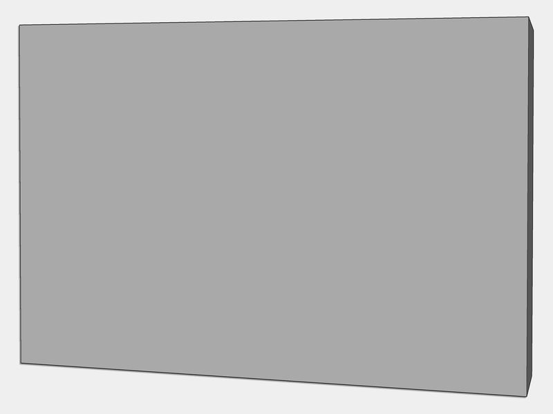 U-Style G90 Galvanized Steel Box Gutter Left / Right End Cap