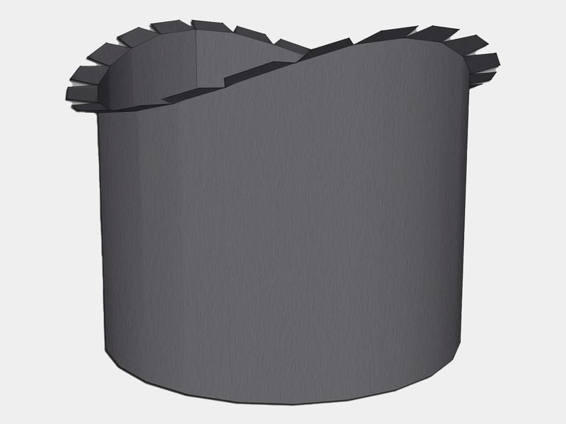 Half Round Gutter Bonderized Steel B Style Gutter Outlet (Paint Grip) Half Round Gutter Bonderized Steel B Style Gutter Outlet (Paint Grip)