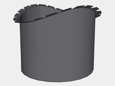 Half Round Gutter Bonderized Steel B Style Gutter Outlet (Paint Grip)