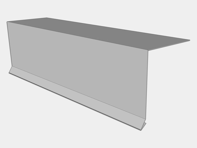 Freedom Gray Drip Edge with Kick Freedom Gray Drip Edge with Kick