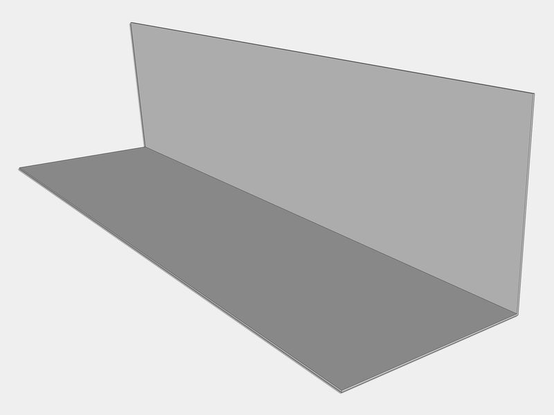 90 Degree Freedom Gray Angle Flashing