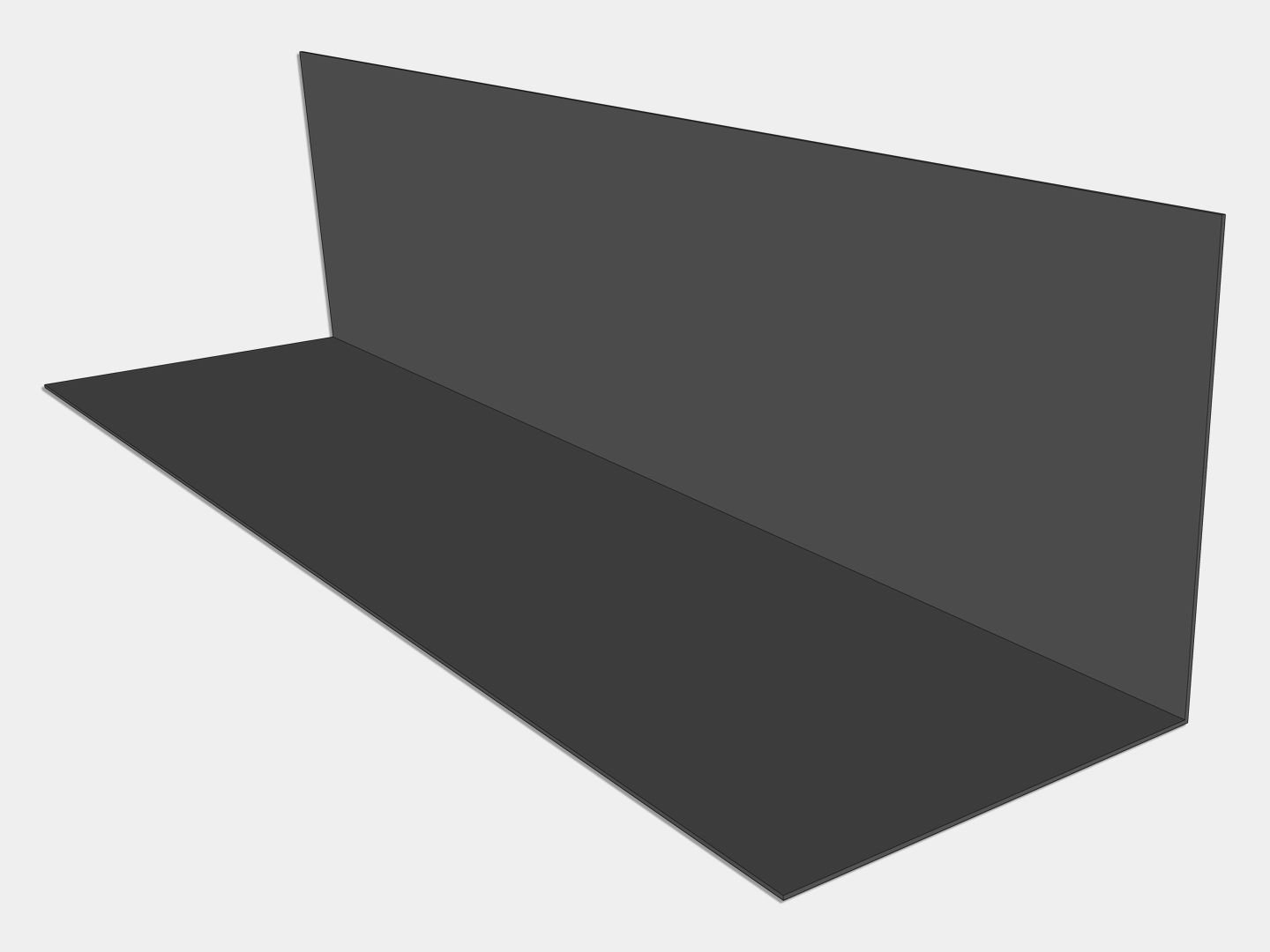 90 Degree Angle Flashing - Bonderized Steel (Paint Grip) 90 Degree Angle Flashing - Bonderized Steel (Paint Grip)