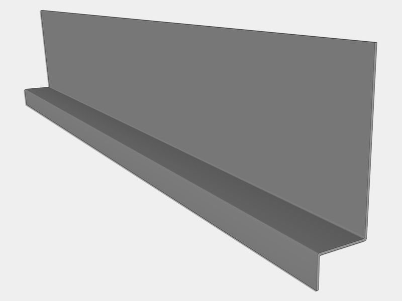 Galvanized Steel Z Flashing