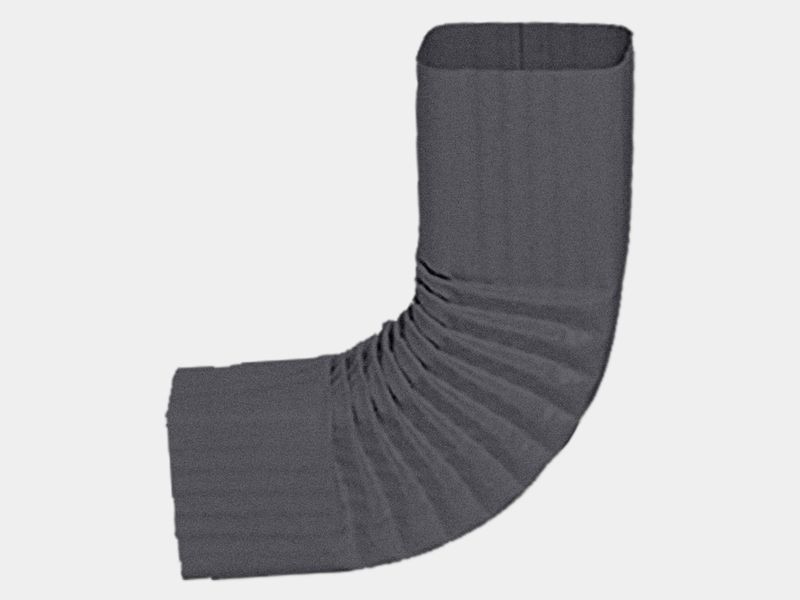Square Corrugated Lead Coated Copper Elbow (B) Style