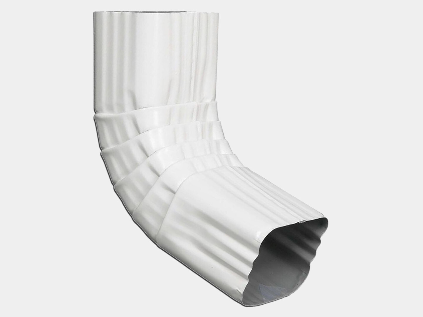 Square Corrugated 0.027 Square Corrugated 0.027" Aluminum Elbow (A) Style
