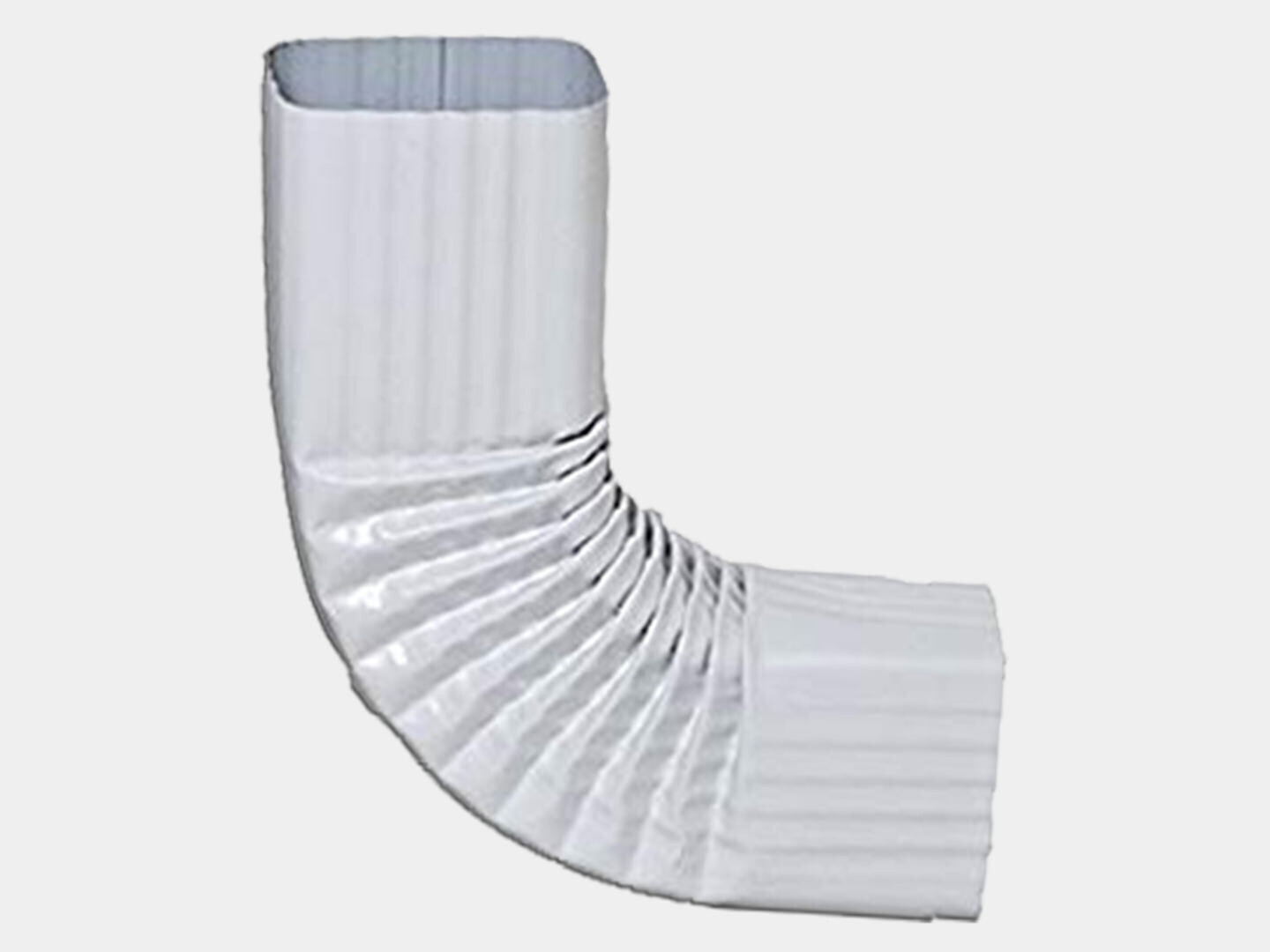 Square Corrugated 0.027 Square Corrugated 0.027" Aluminum Elbow (B) Style