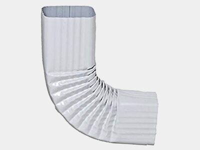 Square Corrugated 0.027 Square Corrugated 0.027" Aluminum Elbow (B) Style