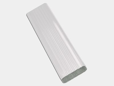 Square Corrugated 0.032 Square Corrugated 0.032" Kynar Aluminum Downspout