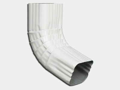 Square Corrugated Kynar Steel Elbow (A) Style