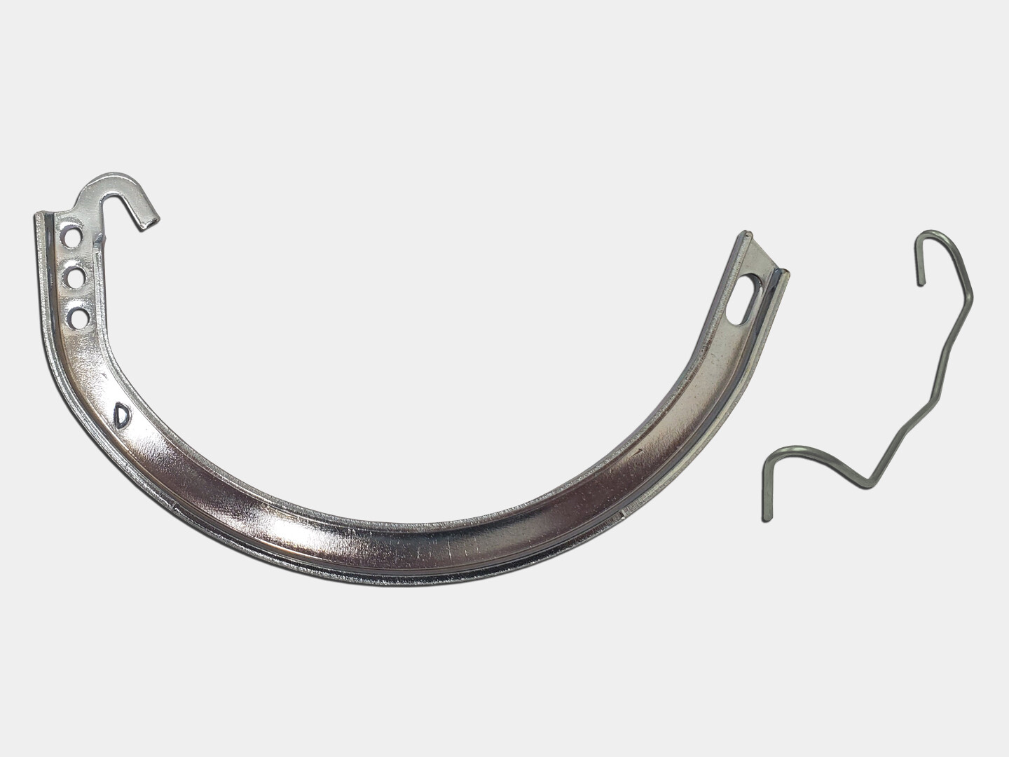 Galvanized Steel Gem Circle Half Round Gutter Hanger Galvanized Steel Gem Circle Half Round Gutter Hanger
