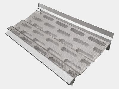 KM Galvalume Plus Gutter Screen KM Galvalume Plus Gutter Screen