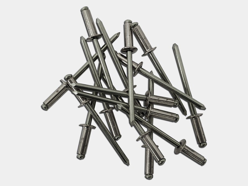 1/8" Mill Finish Aluminum Blind Pop Rivets