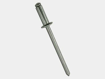 1/8 1/8" Mill Finish Aluminum Blind Pop Rivets