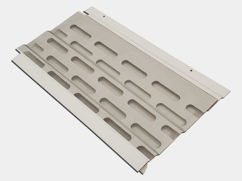 KM Under Roof 0.032 KM Under Roof 0.032" Kynar Aluminum Gutter Screen