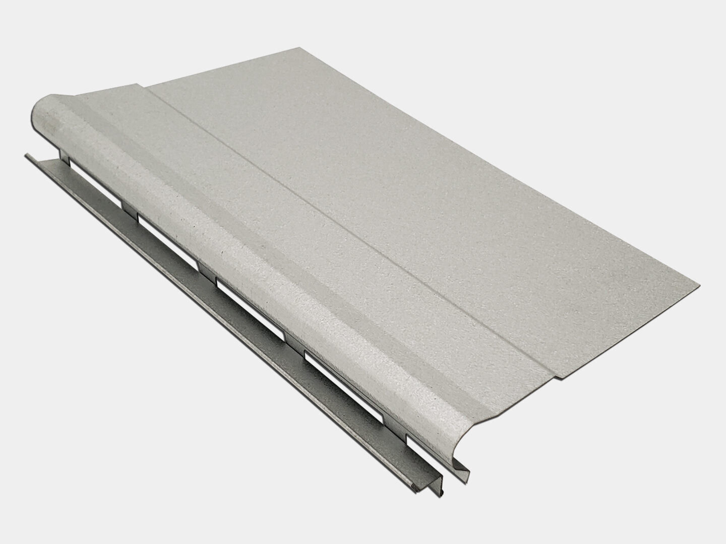 KM Galvalume Plus Solid Gutter Cover KM Galvalume Plus Solid Gutter Cover