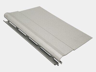 KM Galvalume Plus Solid Gutter Cover KM Galvalume Plus Solid Gutter Cover