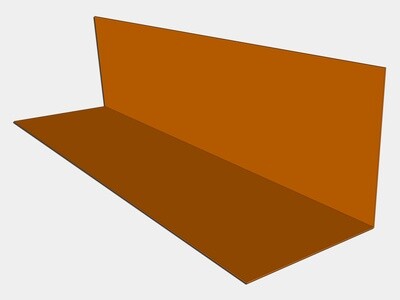 90 Degree Copper Angle Flashing 90 Degree Copper Angle Flashing