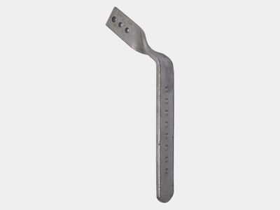 Lead Coated Copper Universal Rafter Mount for Gutter Bracket Lead Coated Copper Universal Rafter Mount for Gutter Bracket