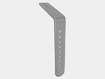 Lead Coated Copper Universal Roof Mount for Gutter Bracket Lead Coated Copper Universal Roof Mount for Gutter Bracket