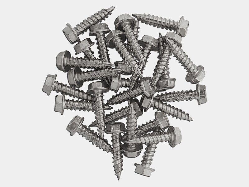 Stainless Steel 3/4" Zip Screws