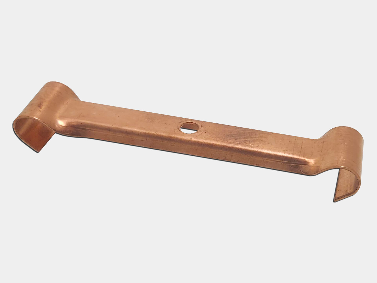Double Bead Half Round Copper Gutter Hanger Double Bead Half Round Copper Gutter Hanger