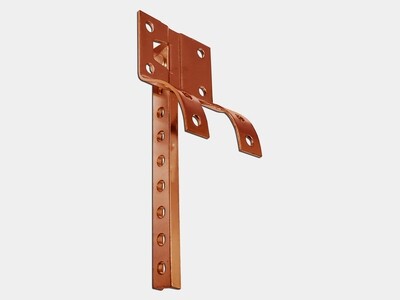 Crown Molding Copper Shank #6 for Half Round Gutter Hanger Crown Molding Copper Shank #6 for Half Round Gutter Hanger