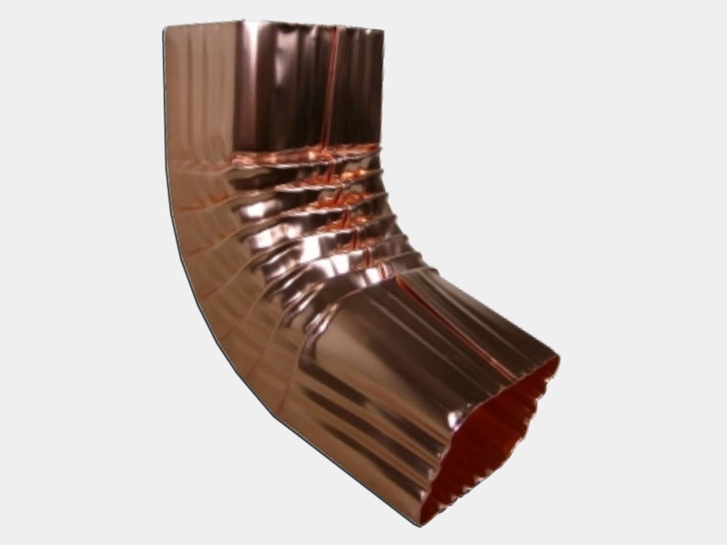 Square Corrugated Copper Elbow (A) Style Square Corrugated Copper Elbow (A) Style