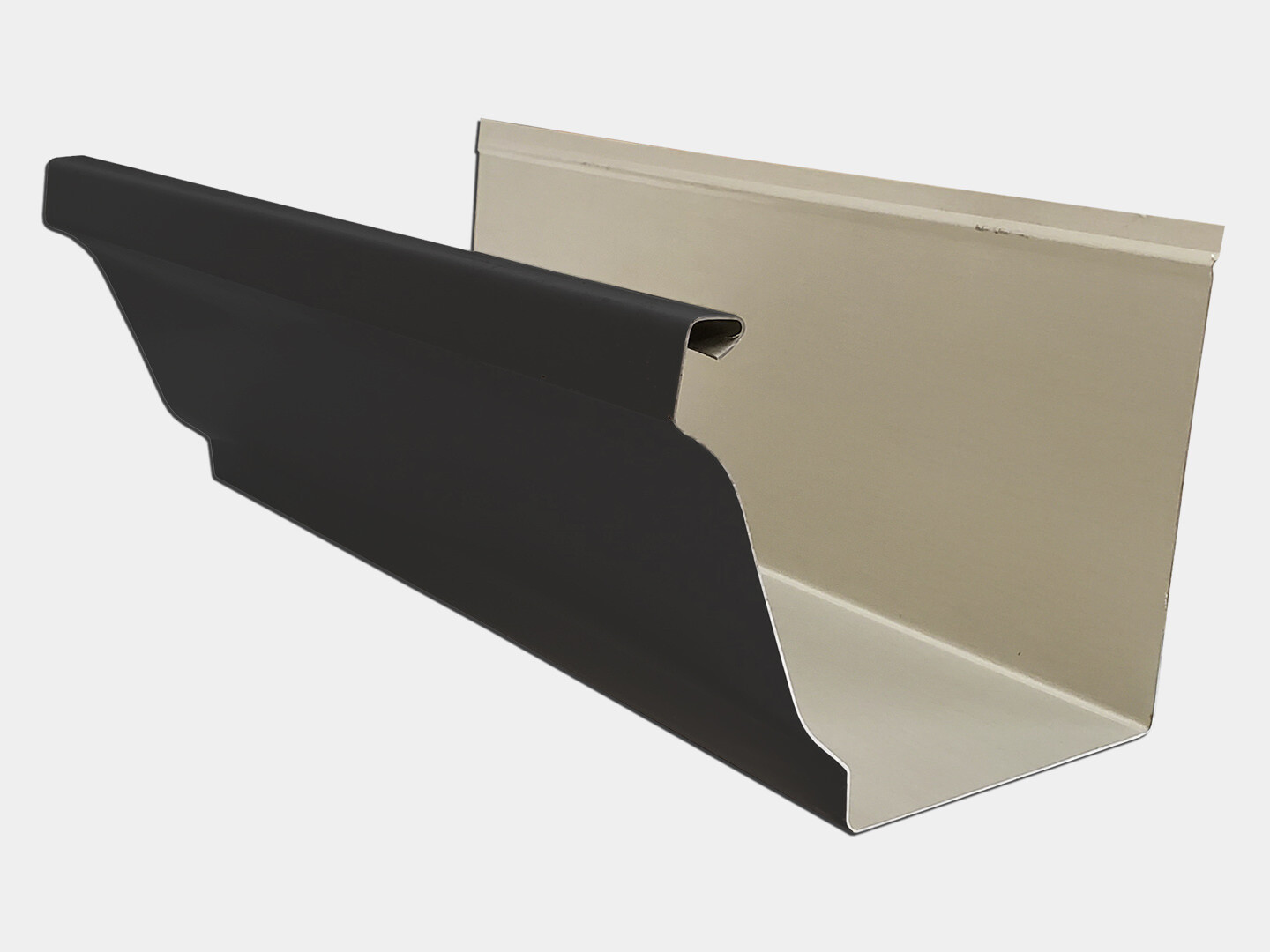 K-Style 24 Gauge Kynar Steel Gutter K-Style 24 Gauge Kynar Steel Gutter