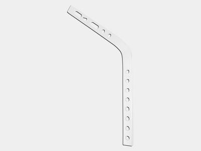 #11 Shank for Aluminum Gutter Hanger on Exposed Rafter #11 Shank for Aluminum Gutter Hanger on Exposed Rafter