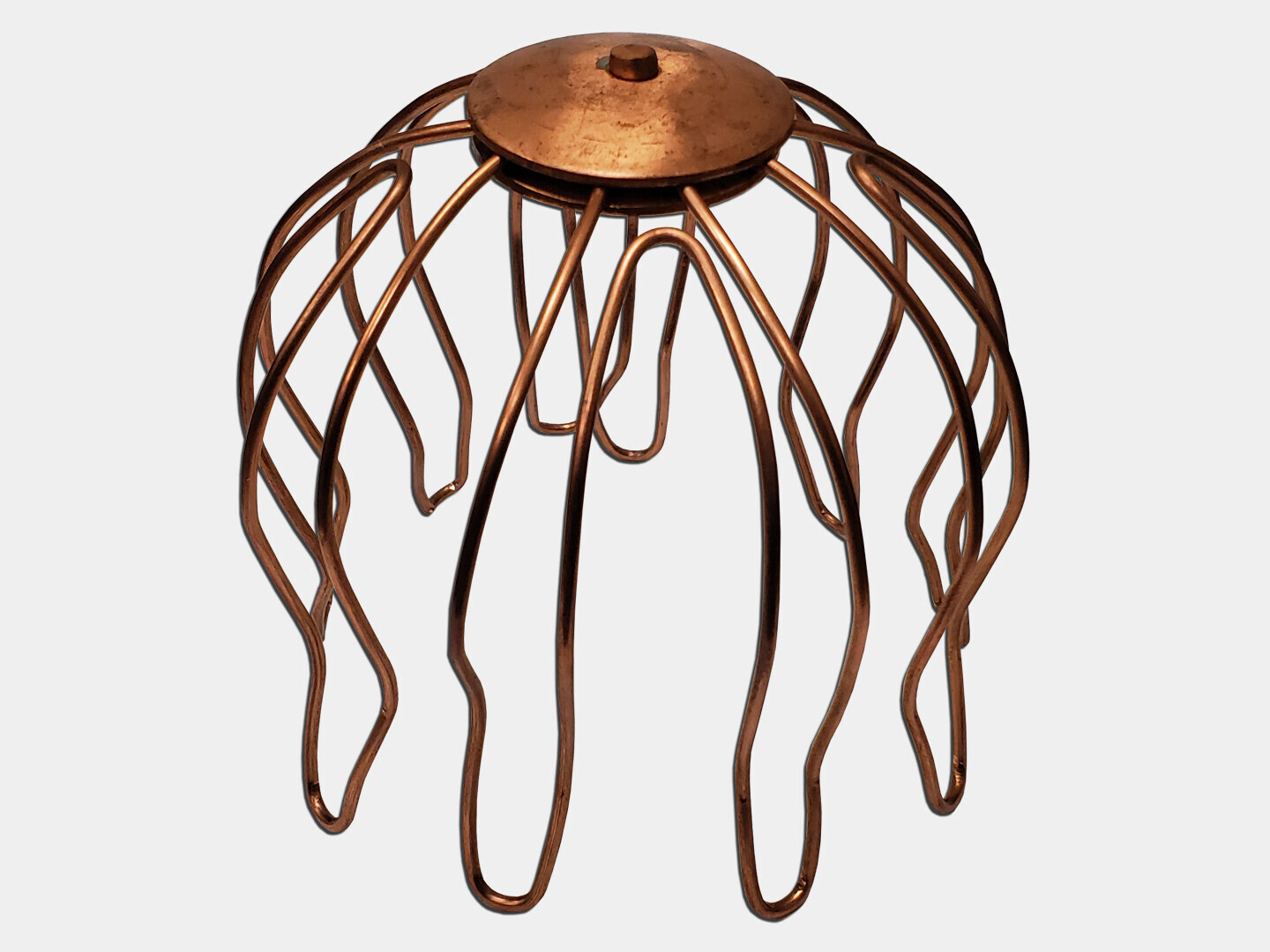 Copper Heavy Duty Downspout Wire Strainer Copper Heavy Duty Downspout Wire Strainer