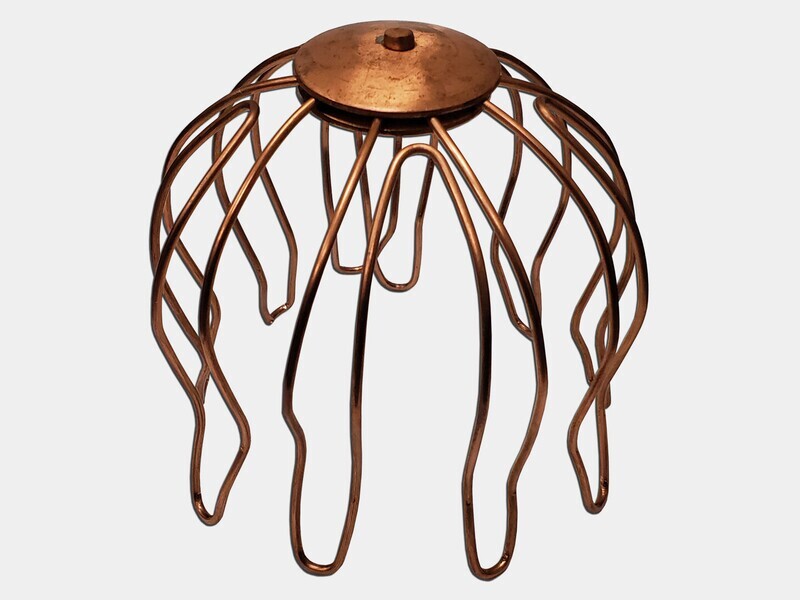 Copper Heavy Duty Downspout Wire Strainer