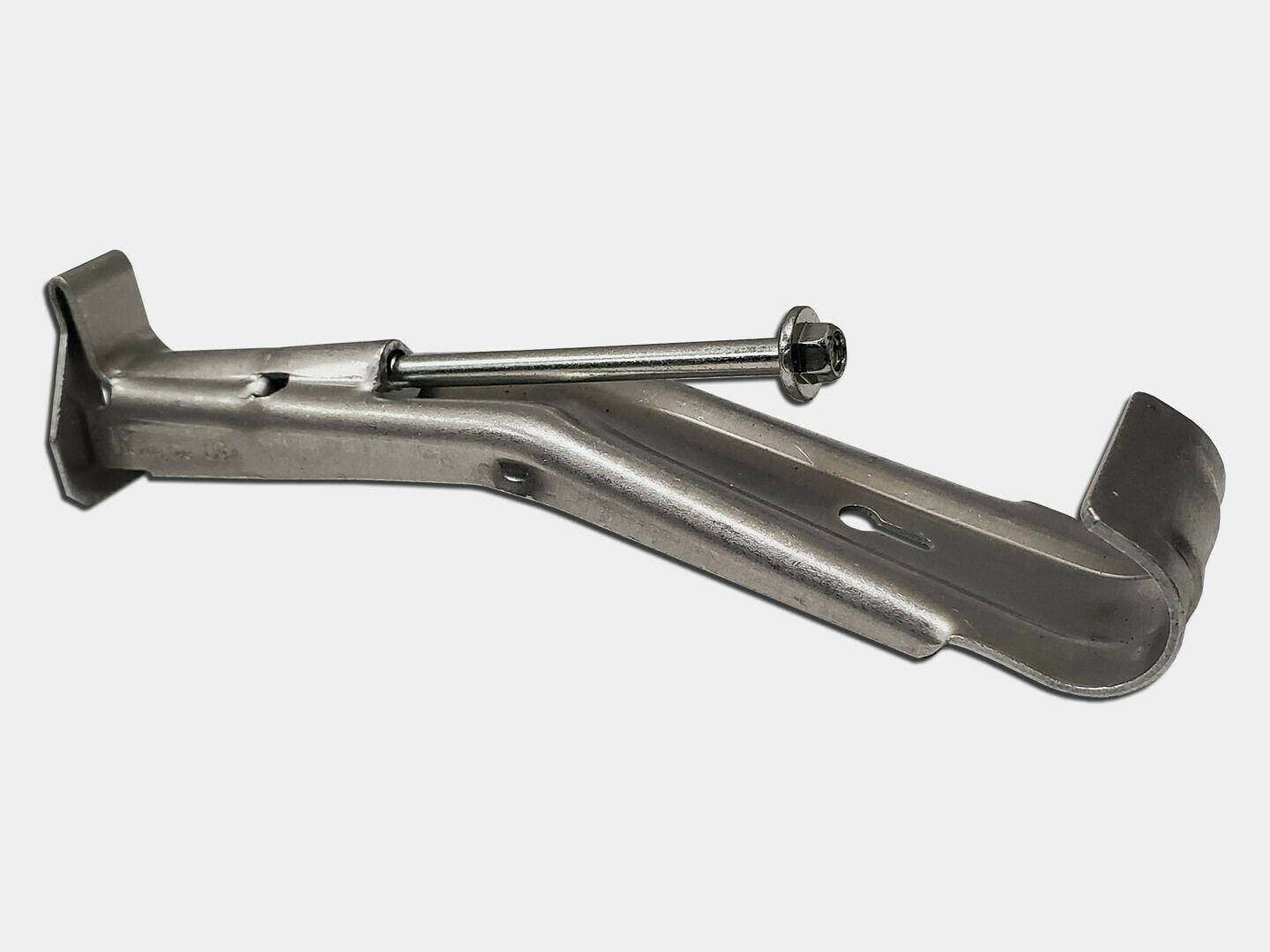 Aluminum Hidden Gutter Hanger With Screw and Clip Aluminum Hidden Gutter Hanger With Screw and Clip