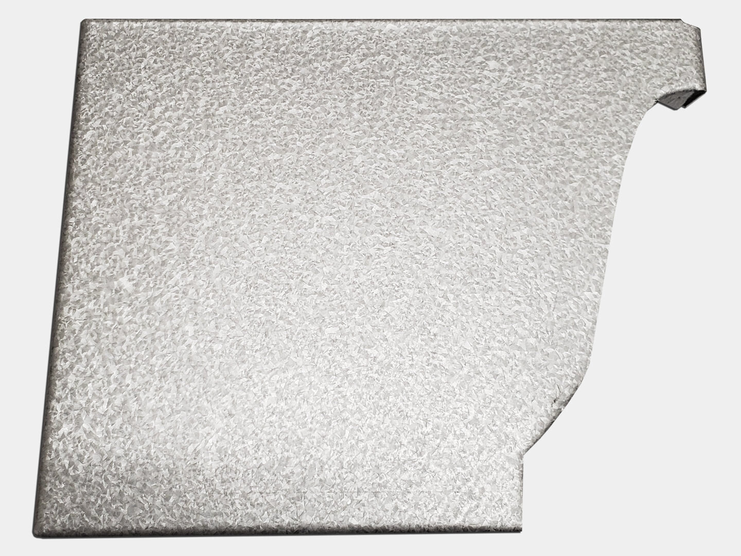 K-Style Galvalume Plus Gutter Left / Right End Cap