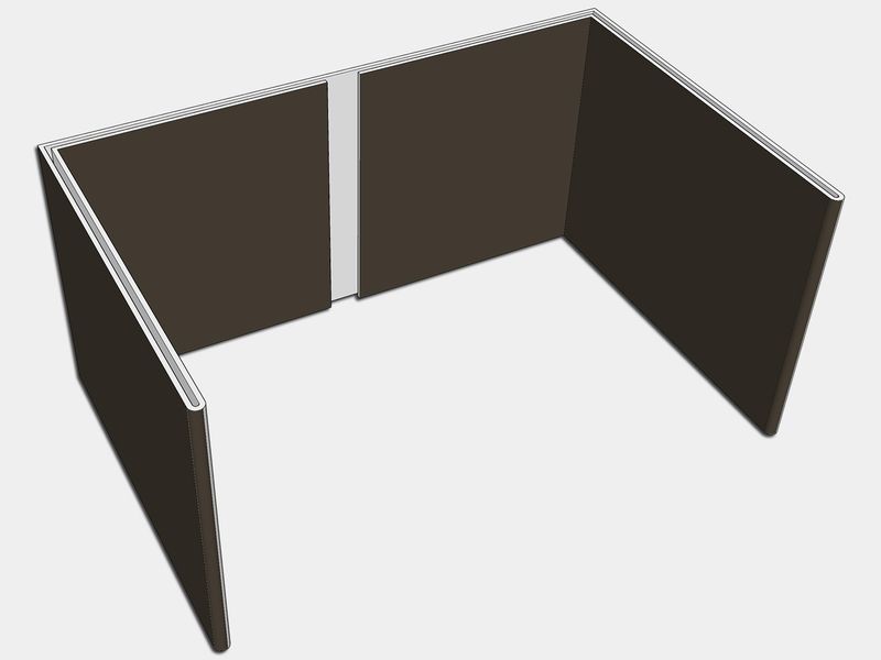 Hidden Mount Kynar Steel Downspout Strap